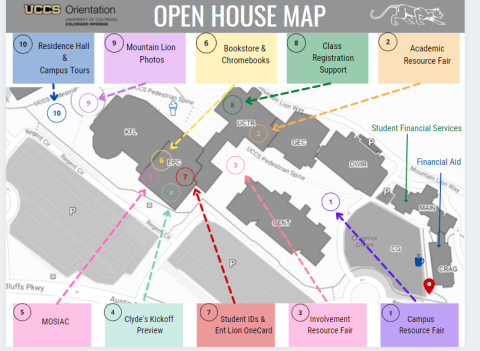 open house map